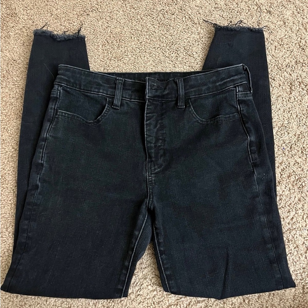 black skinny american eagle jeans
